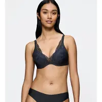 Triumph Soutien-gorge 'Body Make-Up Illusion' bleu foncé / noir