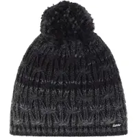 Eisbar Unisexe, Bonnet, Anka Pompon, Gris, Noir, (Taille unique)