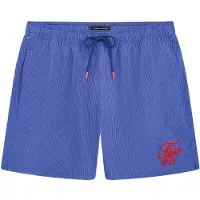 Tommy Hilfiger Underwear Shorts de bain 'Ithaca' bleu / rouge