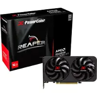 PowerColor Rx 9060xt Reaper 16gb Gddr6 Graphic Card Argenté