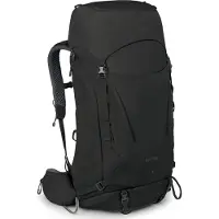 Osprey - Sac à dos de trekking - Kestrel 48 Black en Nylon - Taille L/XL - Noir