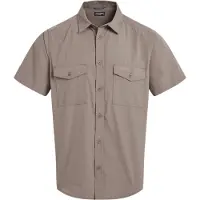 Craghoppers Kiwi Ii Short Sleeve Shirt Marron M Homme