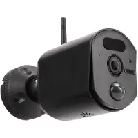 ABUS PPDF17520 Caméra d'extérieur (2304 x 1296 Pixels), Caméra réseau, Noir