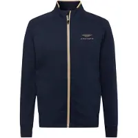 Hackett Amr Emb Track Full Zip Sweatshirt Bleu S Homme