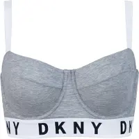 DKNY Intimates Soutien-gorge gris chiné / noir / blanc