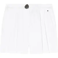 Armani Exchange pour femme. XW001983AF21530U0002 Short taille haute blanc (XL), Casuel, Lin