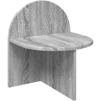 vidaXL Table de chevet Gris Sonoma 40 x 35,5 x 45,5 cm