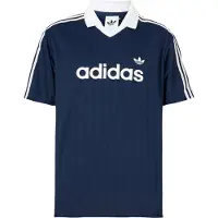 Adidas Drop Needle Jersey Short Sleeve T-shirt Bleu L Homme
