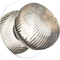 Eko-Light Plafonnier Milagro BOLLA SMOKED 3W LED chrome verre