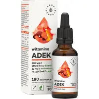 Aura Herbals Gouttes de vitamine A + D3 + E + K2 ADEK 30 ml