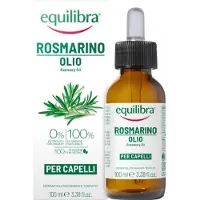 Equilibra Rozmarino Huile de romarin pour le cuir chevelu et les cheveux 100 ml