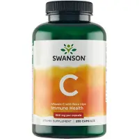 Swanson Health , C-500, Vitamine C avec Églantier, 500 mg, 250 Capsules