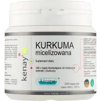 Kenay Compléments alimentaires curcuma micellisé (240 gélules) 3165