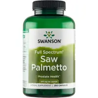 Swanson Health , Palmier Nain Spectre Complet, 540 mg, 250 Gélules