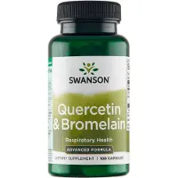 Swanson Health Quercétine & Broméline - Formule Avancée 100 Capsules Health Products
