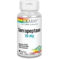 Solaray Serrapeptase 90 Capsules Vegetales
