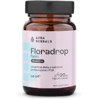 Aura Herbals Floradrop Femi, Probiotyk (20 gélules) 5902479614915