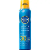 Nivea Sun Protect &amp; Dry Touch, Lotion spray solaire, SPF 30, 200 ml