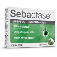 3C Pharma Sebactase Imperfections Cutanees 30 Comprimes