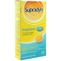 Supradyn Magnesia Vitamines et Minéraux aide à réduire le stress 30 pc(s) Comprimés Effervescents
