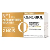 Oenobiol Sun Expert Préparateur Solaire Accéléré Préparation solaire accélérée 2x15 capsules