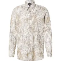 Armani Exchange Chemise beige / crème / marron