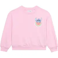 Gap Sweat-shirt 'STITCH' bleu-gris / vert clair / rose / melon