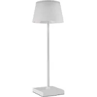 Emos Lampe de table LED KATIE, rechargeable, blanche, Z7630W