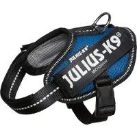 JULIUS K-9 Idc Powair Dog Harness Bleu Baby 1