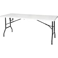 Redcliffs Table de jardin pliante 180 x 70 x 74 cm