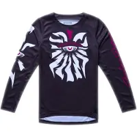 Troy Lee Designs Gp Pro Cyclops Long Sleeve Jersey Noir 10-12 Years Enfants