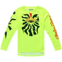 Troy Lee Designs Gp Pro Cyclops Long Sleeve Jersey Jaune 10-12 Years Enfants