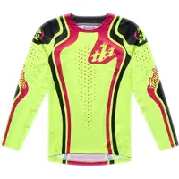 Troy Lee Designs Gp Pro Roller Long Sleeve Jersey Blanc,Orange 5-6 Years Enfants