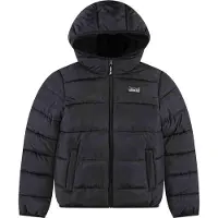 Levi's Doudounes enfants SHERPA LINED MDWT PUFFER garcons - Noir - 4 ans