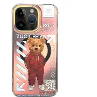 Zuck Bear case NEW YORK NEVER SLEEPS MAG compatible with MagSafe for IPHONE 15 Pro Max brooklyn baller