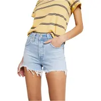 Levi's 501 Original Denim Shorts Bleu 25 Femme