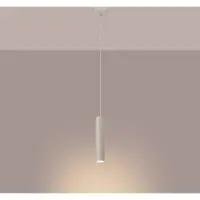 Sollux Lampe suspendue LAGOS 1 beige 1xGU10 10W acier 118x8x8cm