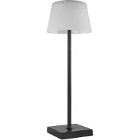 Emos Lampe de table LED KATIE, rechargeable, noir, Z7630B