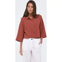 JDY Chemisier 'JDYTheis' rouge rouille