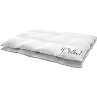 HANSKRUCHEN GmbH HANSKRUCHEN Wolke 7 couette en duvet 155x200 cm chaude 90% duvet lavable pour personnes allergiques couette d'hiver respirante blanche