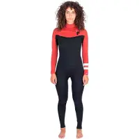 Hurley Advant 4/3 Mm Woman Long Sleeve Chest Zip Neoprene Suit Noir 12 Femme
