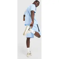 Nike Short Tech Mix - Bleu, Bleu