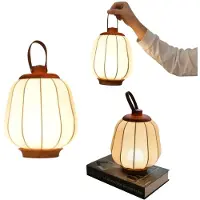 Sonstige Verlage Lampe de table LED sans fil, style rétro élégant, lanterne 4000 mAh, été