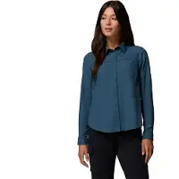 Columbia Silver Ridge 3.0 Long Sleeve Shirt Bleu L Femme