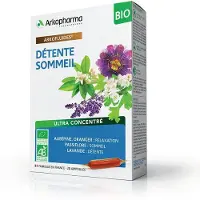 Arkopharma Arkofluides Detente-sommeil Bio 20 Ampoules