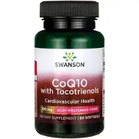 Swanson Health , CoQ10 avec Tocotriénols, 100 mg, 60 Gélules Molles