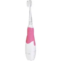 Meriden Brosse à dents sonique KIDDY pour enfants 1-4 ans Brosse à dents électrique Pingouin Rose + 2 brossettes de rechange