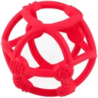 Dumel GiliGums, jouet de dentition, Boule, rouge, à partir de 3 mois, 1 pièce
