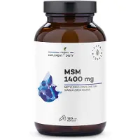 Aura Herbals MSM 1400 mg, soufre organique, 120 gélules