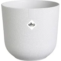Elho Pot Elho Blanc Plastique Rond